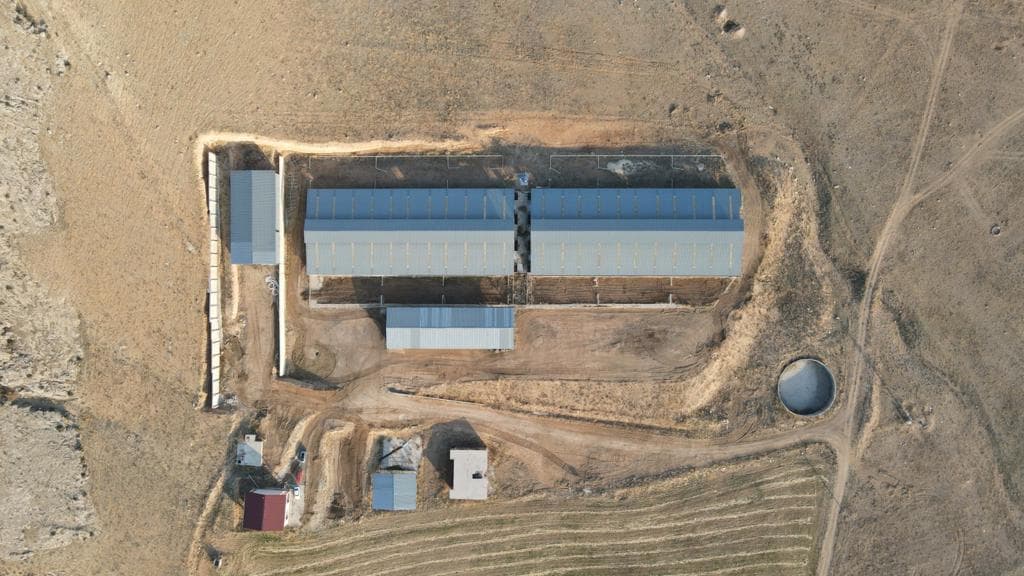 YMC tesis yerleşimi kuşbakışı
